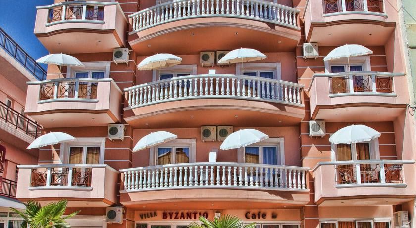 Hotel Vizantio Paralía Exterior foto